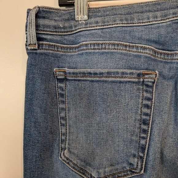 Level 99 Jeans Women's 34 Blue High Rise Skinny Crop Ankle Denim Nostalgic Wash - Picture 9 of 16